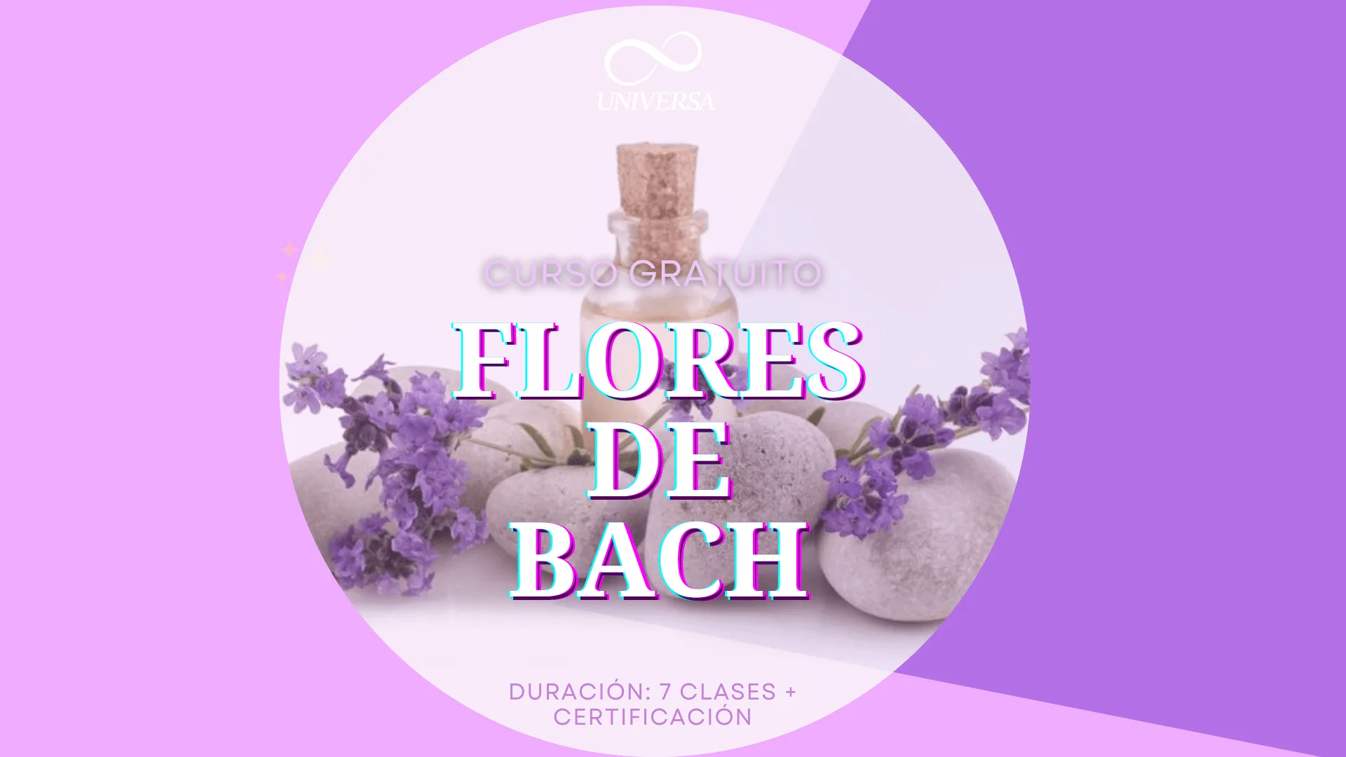 Curso gratuito flores de bach - imagen en tonos rosados
