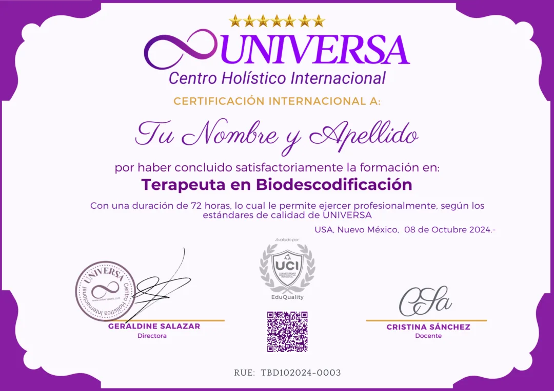 Terapeuta en Biodescodificaciu00f3n