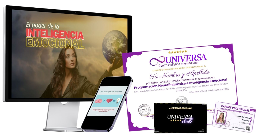 inteligencia emocional y programación neurolingüística -Certificación internacional - universa
