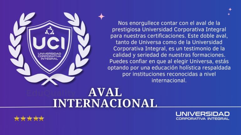 Universidad corporativa integral - Aval Certificación Internacional -