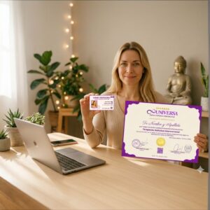 Carnet Profesional y certificado impreso UNIVERSA