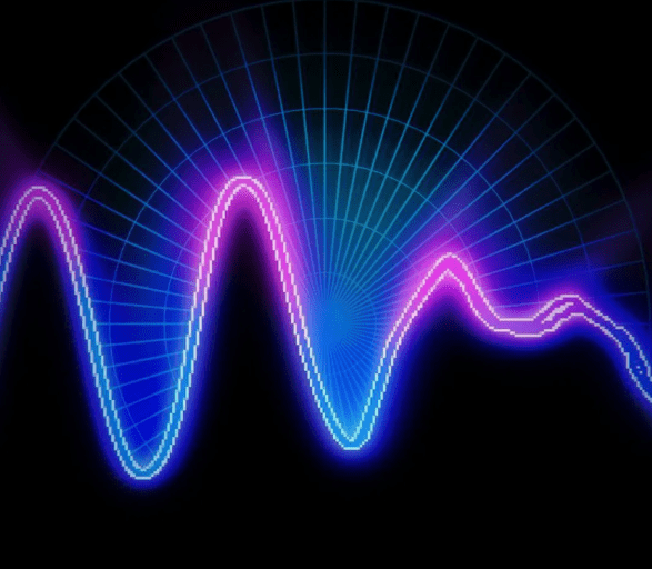 Ilustración de ondas cerebrales Alfa y Theta durante estado de hipnosis