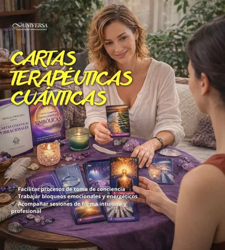 Cartas cuánticas terapéuticas UNIVERSA