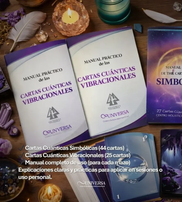 Cartas cuánticas terapéuticas UNIVERSA