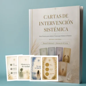 Cartas Constelaciones Familiares Terapéuticas + Manuales (Sistema Completo)